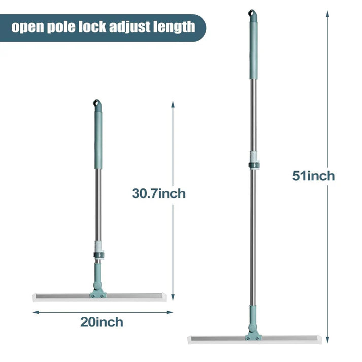 Portable Silicone Floor Squeegee