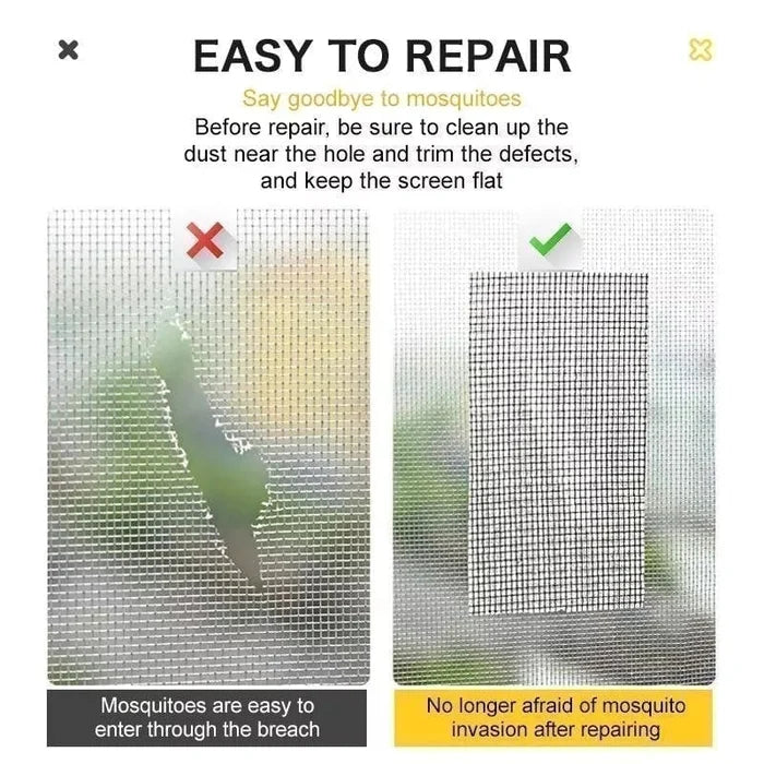 Window Mesh Screen Repair Roll