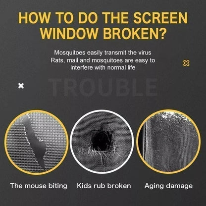 Window Mesh Screen Repair Roll